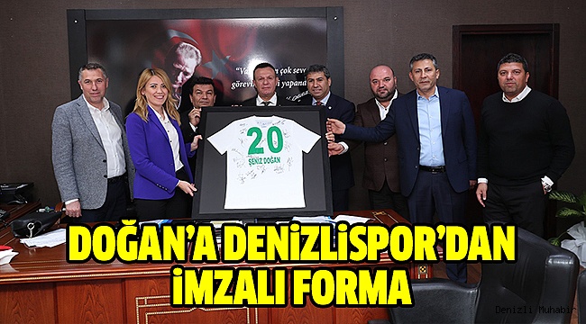 Denizli Yönetiminden Başkan Doğan’a tebrik ziyareti