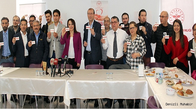 Denizlili Gazetecilerden Organ Bağışına Destek