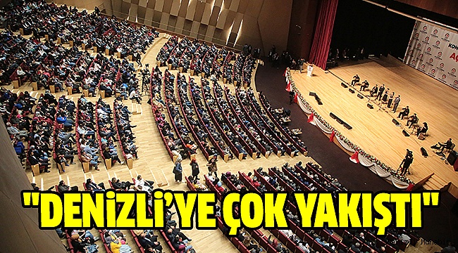 Denizlililerden Yeni Kongre Merkezine Tam Not