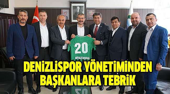 Denizlispor Yönetimi İlçe Başkanlarını Ziyaret Etti.