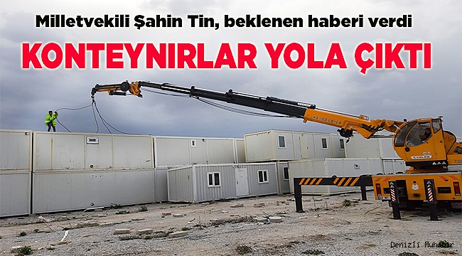 DEPREMZEDELER ÇADIRLARDAN KURTULUYOR