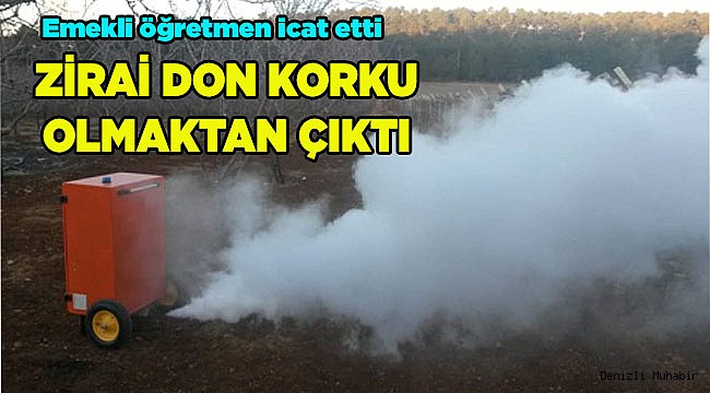 Donsavar makinasıyla 'Don'a son!