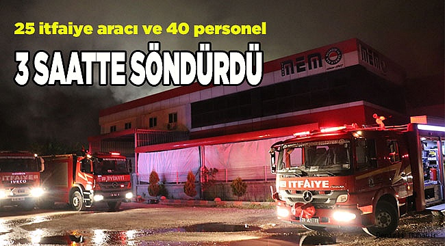 Fabrika kullanılamaz hale geldi