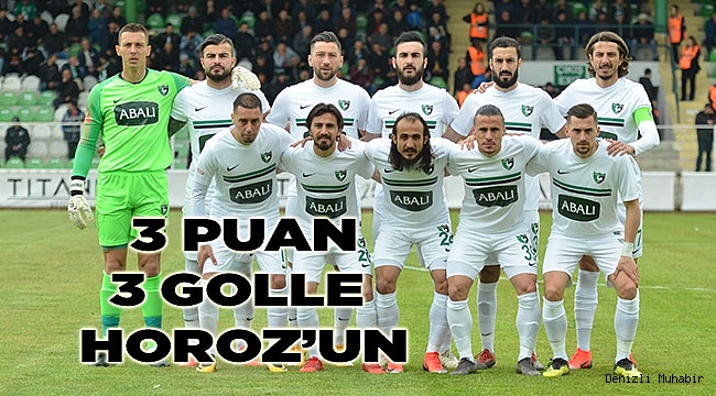 Giresunspor: 0 - Abalı Denizlispor: 3