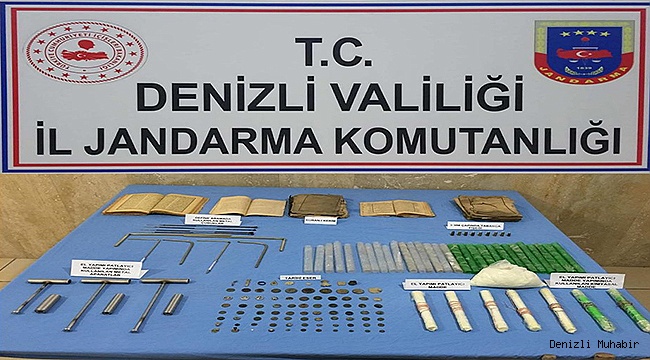 HONAZ’DA TARİH KAÇAKÇILARINA GEÇİT YOK