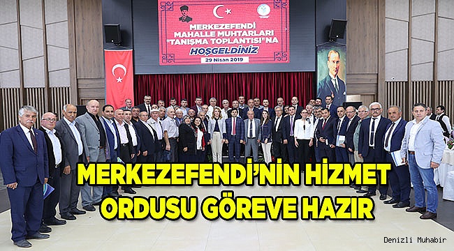 MERKEZEFENDİ’NİN HİZMET ORDUSU GÖREVE HAZIR