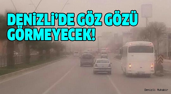 Meteorolojiden Denizlililere Uyarı