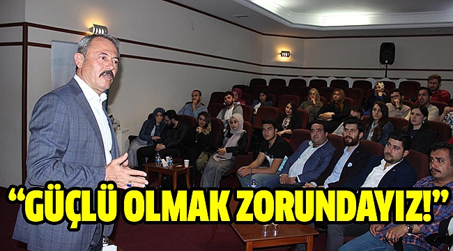 Milletvekili Tin, Gençlerle Tecrübelerini Paylaştı