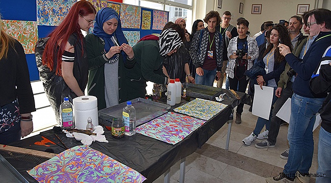 “MY ART AND ME” ERASMUS+ PROJE ORTAKLARINI AĞIRLADIK