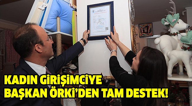 ÖRKİ RUHSATLARI BİZZAT TAKDİM ETTİ