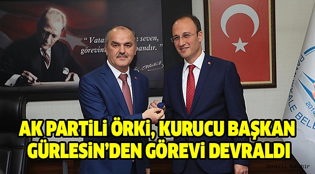 PAMUKKALE BELEDİYESİ’NDE DEVİR TESLİM