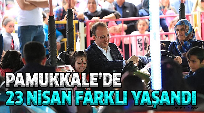 Pamukkale’de 23 Nisan Coşkusu