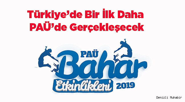PAÜ Bahar Etkinlikleri Başlıyor