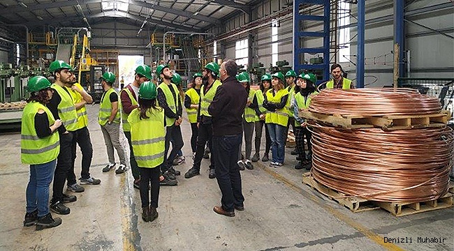 PAÜ Mimarlık ve Tasarım Öğrencileri Er-Bakır’ı Gezdi