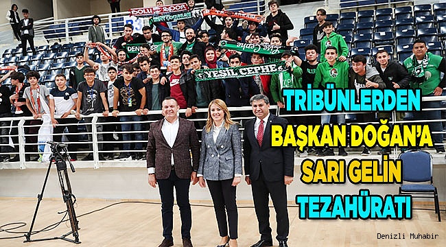 Şeniz Doğan'a Sarı Gelin tezahüratı