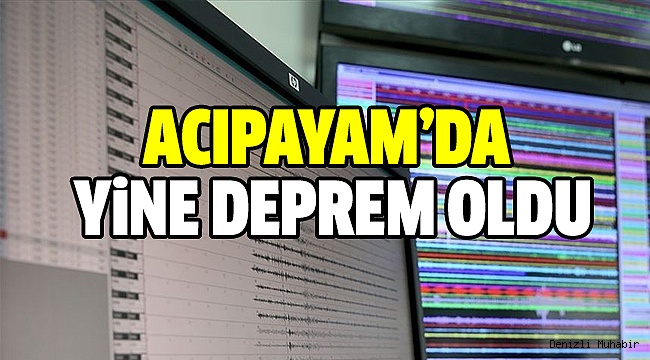 Acıpayam 3,1 İle Sallandı