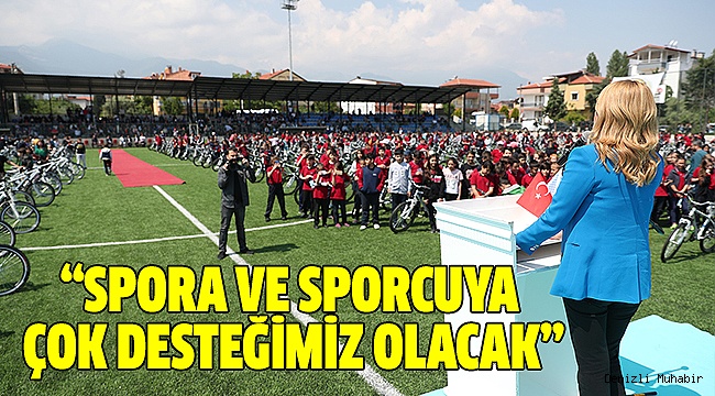 Başkan Abladan Çocuklara Sürpriz
