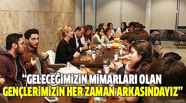 Başkan Doğan, Öğrencilerle Sahur Yaptı