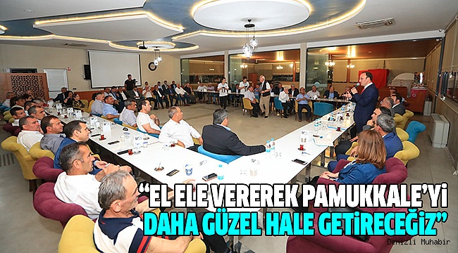 Başkan Örki Muhtarlarla İftarda Buluştu