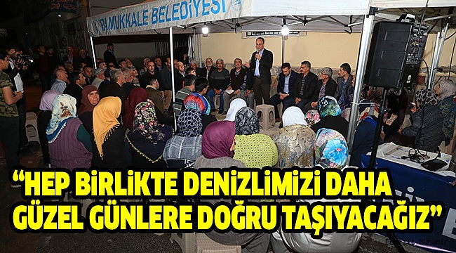 Başkan Örki Ramazan'a Dokuzkavaklar'da Girdi