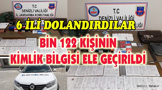 Bin 122 adet başkalarına ait kimlik fotokopisi çıktı