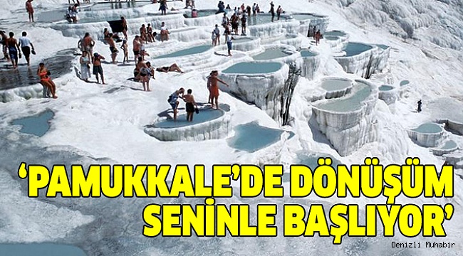 DEGiAD’DAN PAMUKKALE’YE ÖZEL PROJE