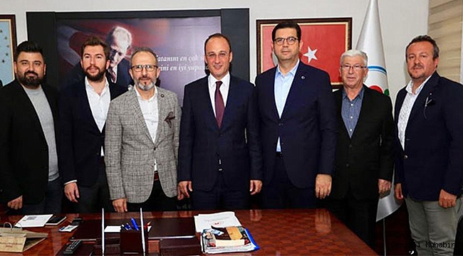 DENİB'den Başkanı Örki'ye Ziyaret