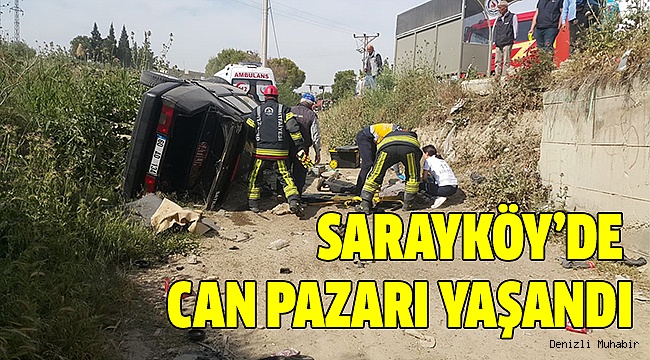 Denizli'de Trafik Kazası: 6 Yaralı