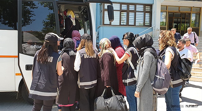Denizli merkezli FETÖ operasyonu: 20 gözaltı
