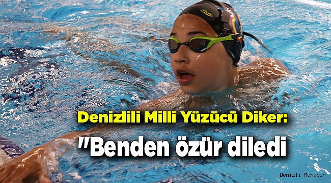 Denizlili yüzücü, kasten mi düşürüldü?