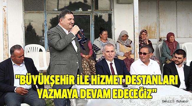 Devecioğlu Hemşerilerine Projelerini Anlattı