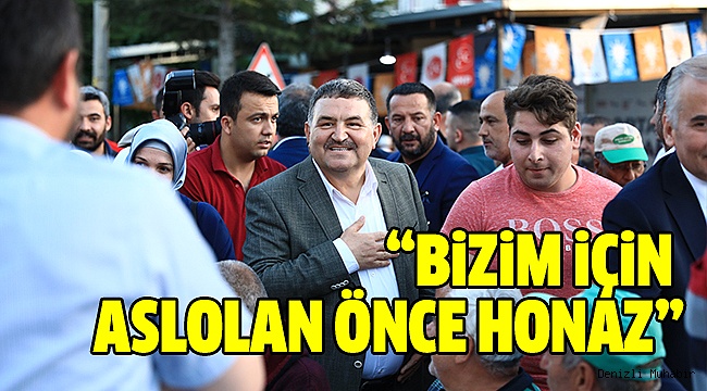 Devecioğlu Honazlılara seslendi