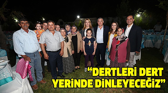 Doğan Bozburunlularla iftar yaptı