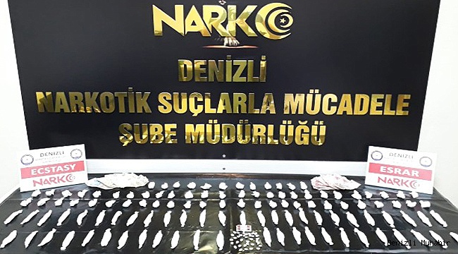 'Dur' ihtarına uymayan araçtan çıktı
