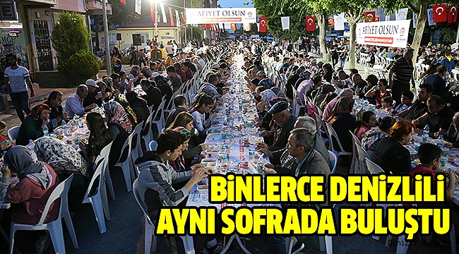 Gönül Sofrası Bu Kez Akkonak'ta Kuruldu