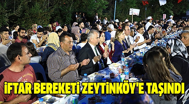 Gönül Sofrası Bu Kez Zeytinköy’e Kuruldu