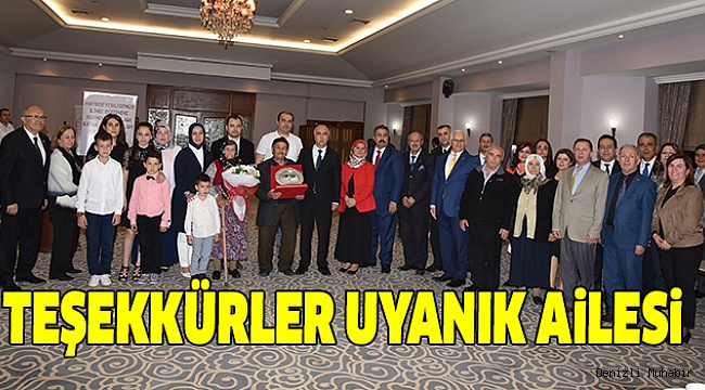 Hayırsever Mehmet Ali Uyanık ve Ailesine Vefa Gecesi