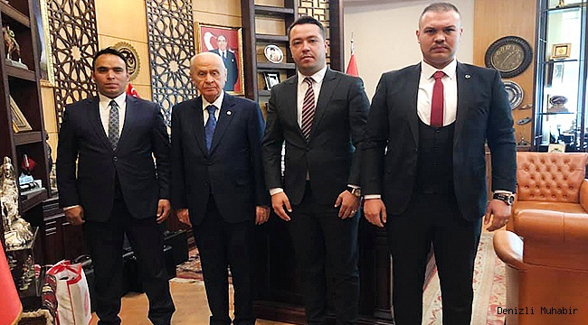 HİSARLIOĞLU BAHÇELİ’Yİ ZİYARET ETTİ