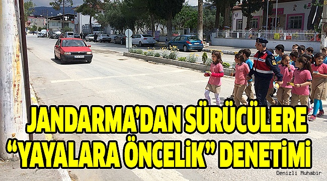 Jandarmadan "Yaya Öncelikli" Uygulama
