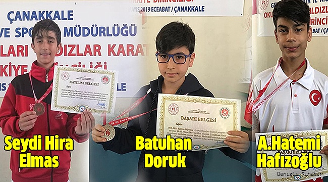Karateciler Türkiye Şampiyonasından Madalyalarla Döndü