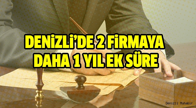 Mahkeme 2 Şirkete Geçici Mühlet Verdi