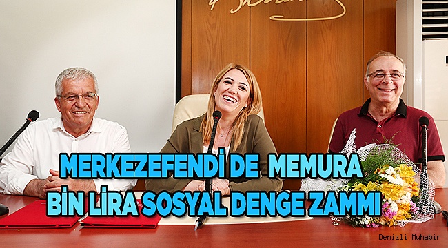 MEMURA BİN LİRA SOSYAL DENGE ZAMMI