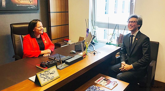 Milletvekili Ök Singapur Büyükelçisi'ni Ağırladı