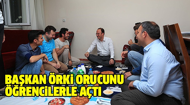 Örki Gençlerin İftarına Konuk Oldu