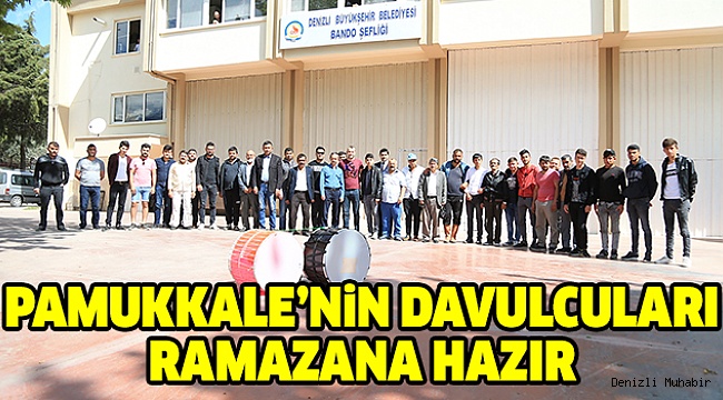 Pamukkale Belediyesi’nden Davulculara Eğitim