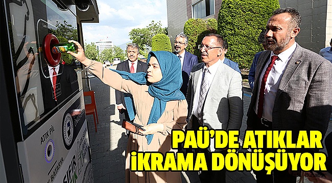 PAÜ’den “Atıkmatik Projesi”