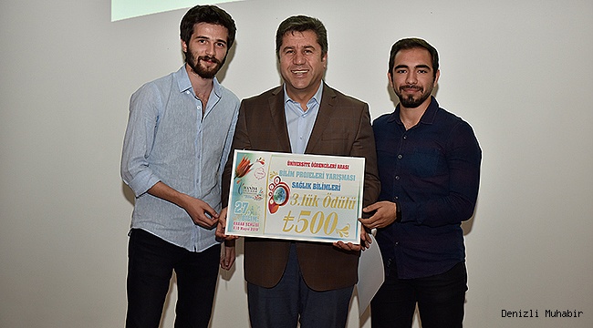 PAÜ FTR Yüksekokulu Öğrencileri Bilim Projeleri Yarışması’nda 3. Oldu