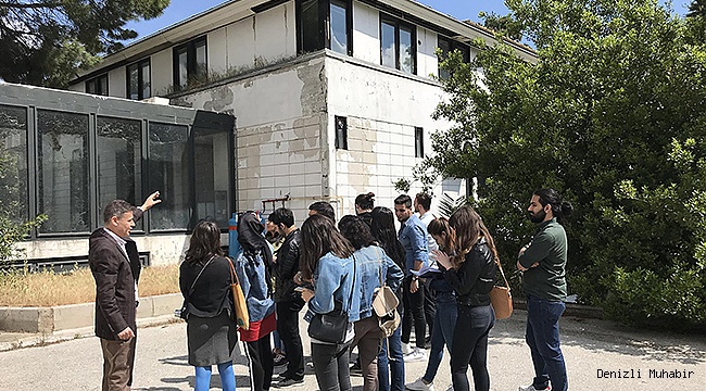 PAÜ Mimarlık Bölümü Öğrencileri DEBA’yı Gezdi