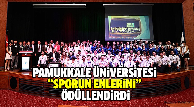 PAÜ Spor Ödülleri Sahiplerini Buldu