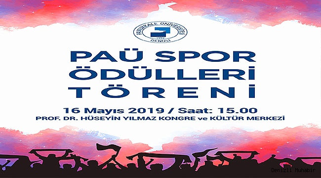 PAÜ ‘Spor Ödülleri Töreni’ne Hazırlanıyor